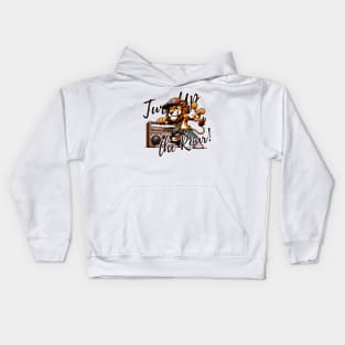 Urban Jungle Beats : Turn Up The Roar! Kids Hoodie